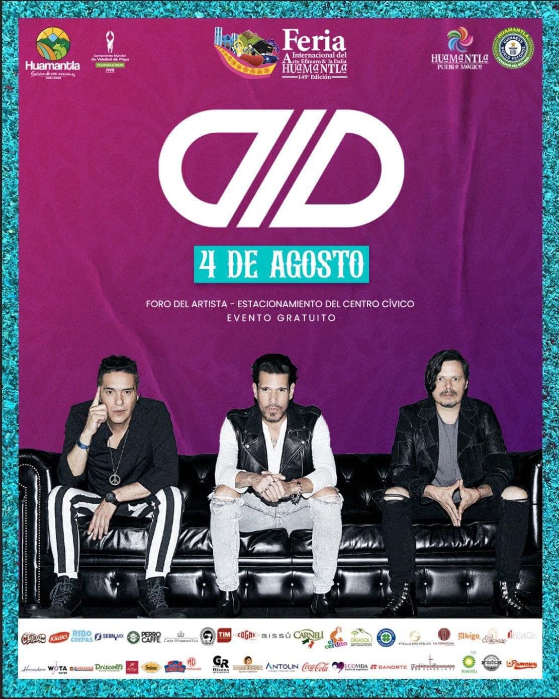 Inicia la entrega de boletos gratuitos para las presentaciones de DLD y Motel en la Feria Huamantla 2023